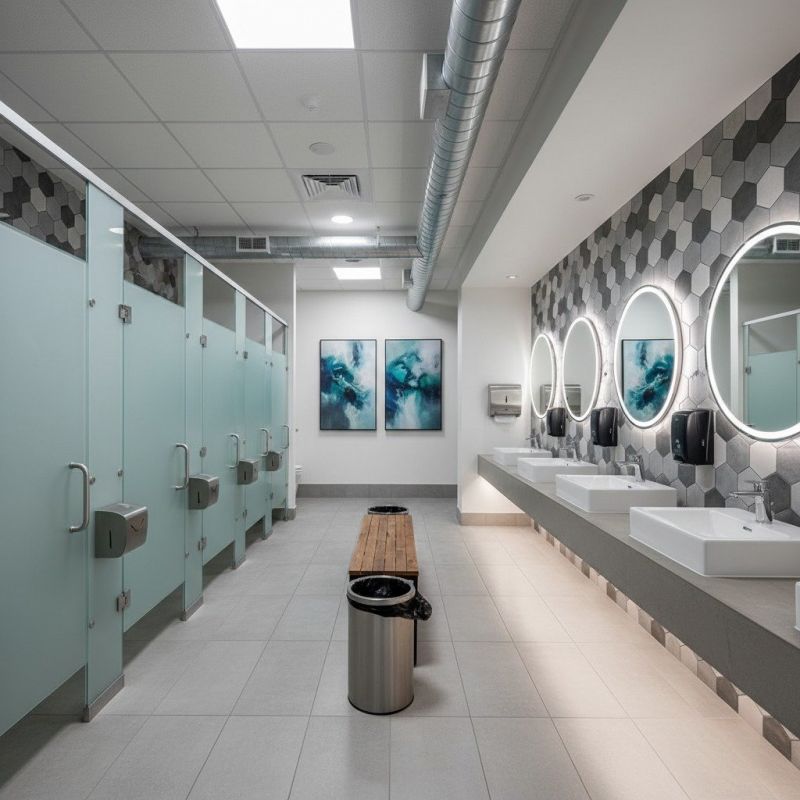 Industrial Bathroom Renovation in Summerville, SC